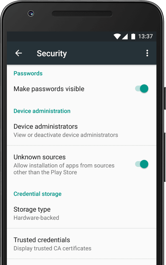 Android 7 Step 1